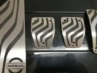Alu-pedaler, Nye Nissan Qashqai,  gratis fragt