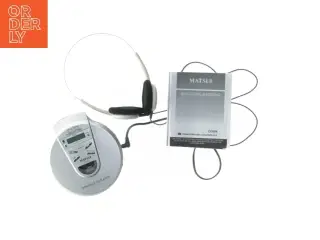 Matsui transportabel CD-afspiller fra Matsui (str. Ø 13 cm)