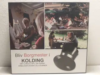 "Bliv Borgmester i Kolding" Ubrugt brætspil.