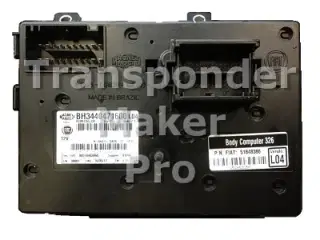 TMPro Software modul 175 – Fiat Grand Siena, Palio BSI Marelli type 5 med ID46.