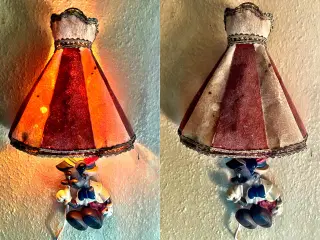 * Charmerende Pinocchiovæglampe - med original skæ