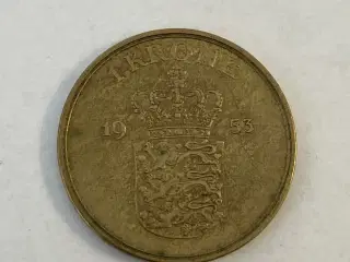 1 krone Danmark 1953