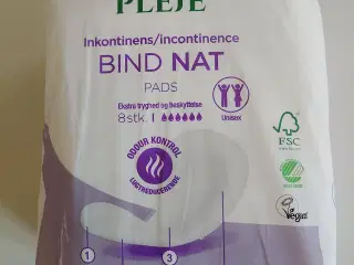 Bind Nat - inkontinens 