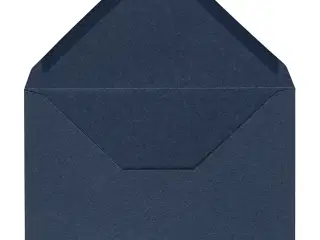 Kuvert, kuvert str. 11,5x16 cm, 110 g, blå, 10stk./ 1 pk.
