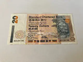 20 Dollars Hong Kong 1995