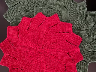 Karklude / vaskeklude i flot stjerneform