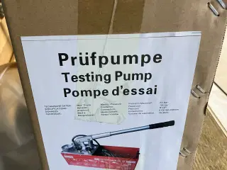 Trykspand til trykprøvning 