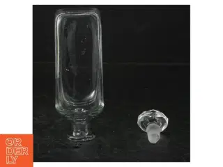 Dekorativ glas flaske