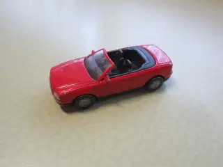 3 stk Modelbiler Audi Cabriolet VW Pick-up Porsche