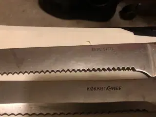 Knive på udsalg - Kom med et bud!