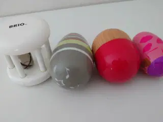 4stk rangle/rasleæg.. 2 Brio, 1 Maki, 1 uden navn.