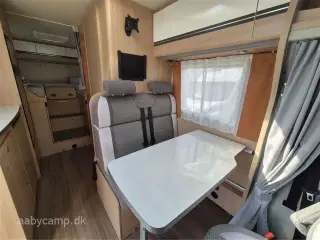 2015 - Glücksmobil T66   Automatgear. solcelle. batteri. 1500w inverter. markise. cykelstativ. Kun 57,500 km!!