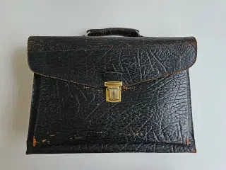Retro skoletaske/ mappe/ workbag
