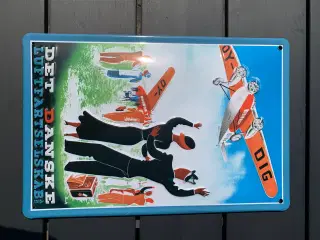 Reklameskilt for 