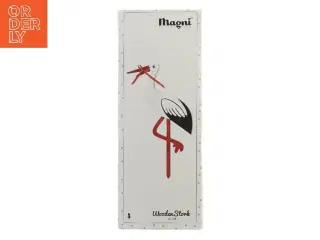 Hængende dekoration af stork fra Magni Denmark (str. 55,5 cm)
