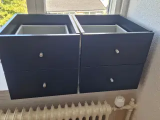 ikea kallax indsats med to skuffer / Skuffeindsats