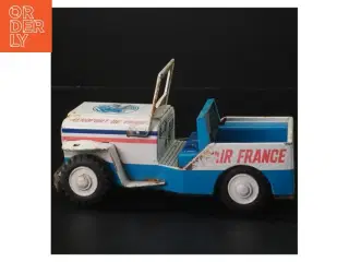 Vintage legetøjsbil i blik Air France (str. 20x10x8 cm)