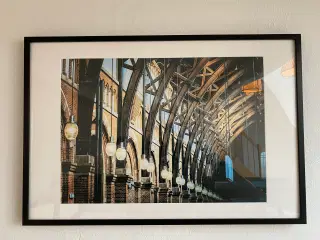 Billedramme med motiv 100 x 70cm