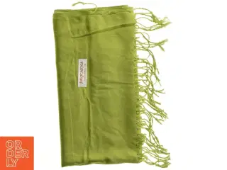 Grønt pashmina / cashmere sjal (str. 70 x 180 cm)