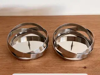 Georg Jensen Ribbon lysestager til bloklys.