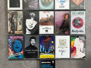 Pop / Rock på kassettebånd