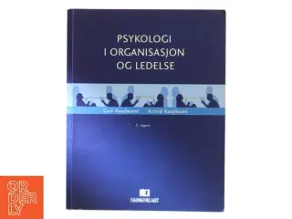Psykologi i organisasjon og ledelse (Bog)