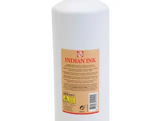 Flydende Sort Tusch 1000ml - Vandfortyndbar & Overmalbar