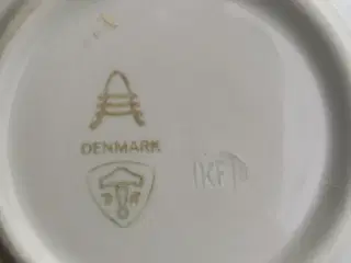 Aluminia Aalborg Taffel Akvavit Platte eller Skål