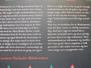 beskrivelse af arabien ud fra egne iagttagelser og