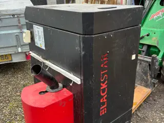 Blakstar kedel med Woody pillebrænder.