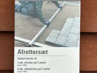 Afrettersæt - kun brugt 1gang