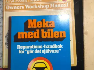 SAAB 95-96 litteratur/manualer/specifikationer mm.