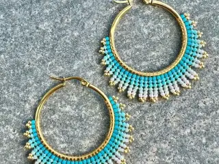 Øreringe, håndlavede 