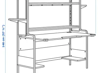 Skrivebord Ikea Fredde