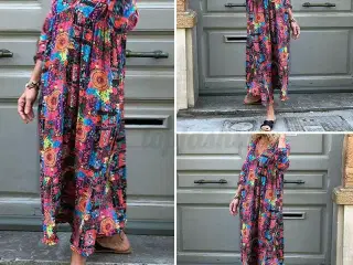 Maxi "ower sizes"Small, Medium,L, og i str. 50