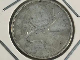 25 Cents Canada 1943