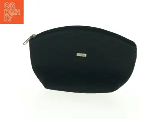 Sort kosmetikpung fra CHAMP (str. 17 x 11 cm)