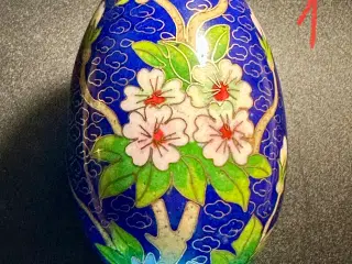 Vintage CLOISONNE genstande sælges. Læs beskrivels