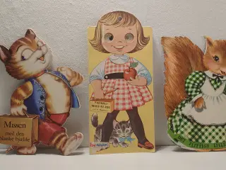 3 stk vintage børnebøger fra start 1960´erne.