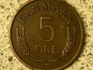5 øre Danmark 1965