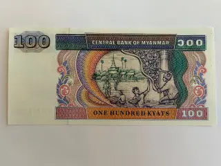 100 Kyats Myanmar