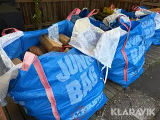 Træklodser robinie træ - 3 big bags