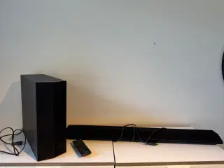 Sony soundbar og subwoofer 
