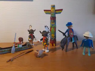 Playmobil, indianer og cowboys