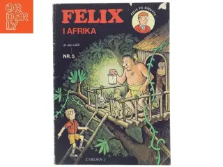 Felix i Afrika - Tegneserie fra Carlsen Comics