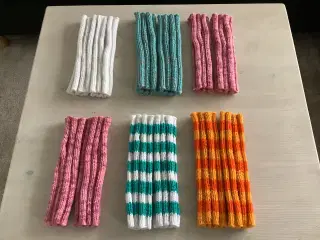 Strikket pulsvarmer/handsker