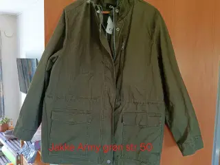 Sommerjakke  armygrøn 