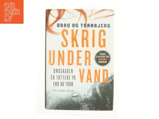 Skrig under vand af Jeanette Øbro Gerlow (Bog)