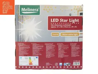 LED stjerne lampe fra Melinera (str. 57x48x44 cm)