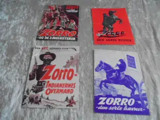 4 filmprogrammer: Zorro-film  